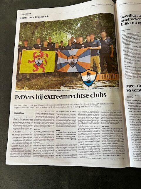 FvD’ers bij extreme clubs