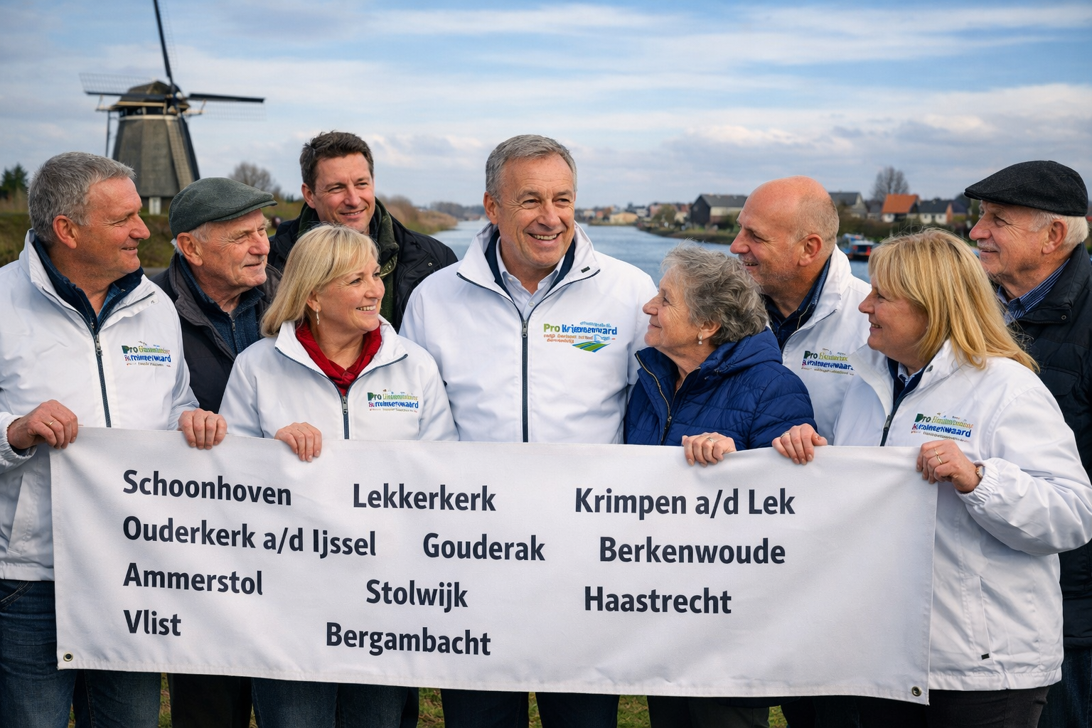 Pro Krimpenerwaard: Sterk voor alle kernen – Leefbaarheid, Wonen en een betrouwbare overheid